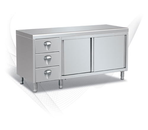 三抽拉門工作臺